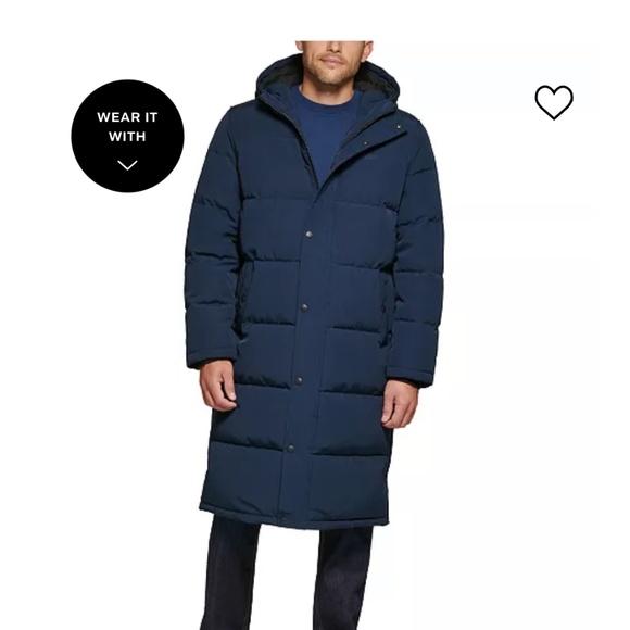 Men extra long puffed coat - Levi’s - Picture 4 of 4